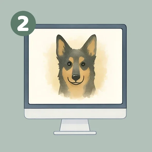 Förhandsgranska ditt porträtt