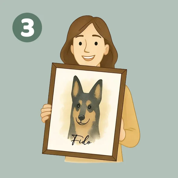 Njut av ditt porträtt